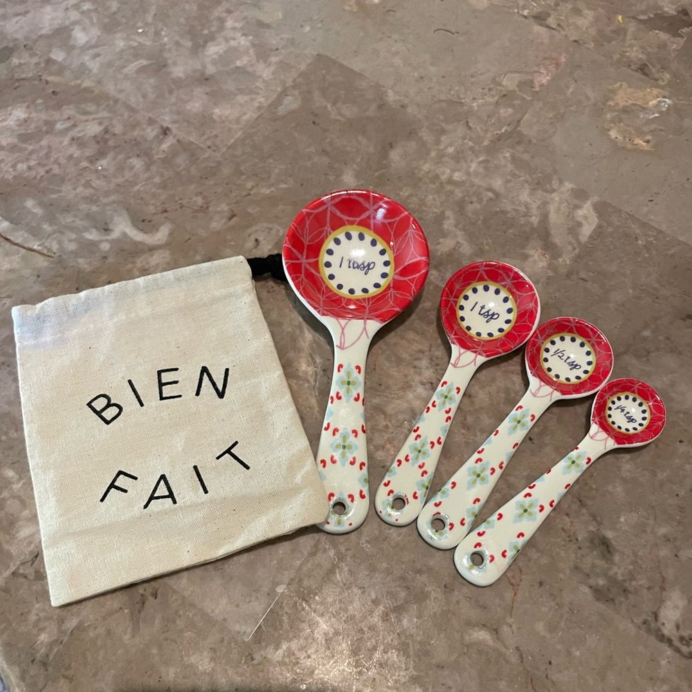 Anthropologie Measuring Spoon Set